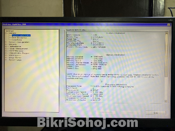 Dell Desktop Optiplex 390
